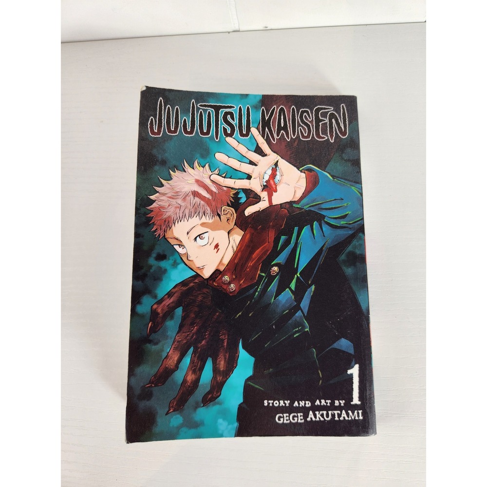 Jujutsu Kaisen Vol 1 Manga Gege Akutami Viz Media Shonen Jump English Paperback